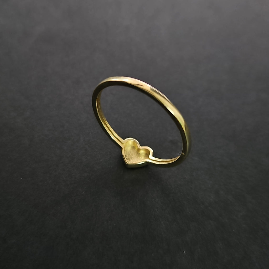 ANILLOS ANILLITO FIG CORAZON 10K TALLA 7 1.1 GR (NUEVO)