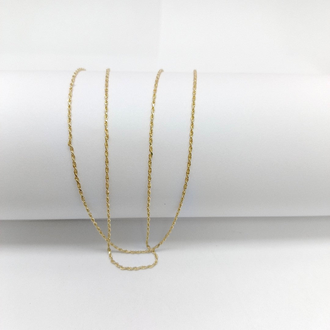 CADENA TORZAL 14K 55 CM 2.9 GR (NUEVO)