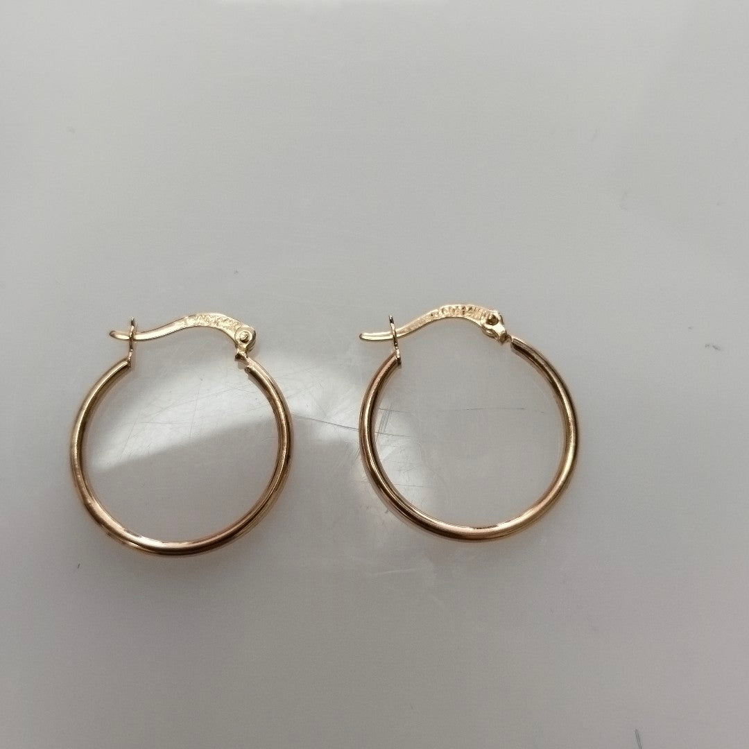 ARETES ARRACADAS 14K 1.4 GR (NUEVO)