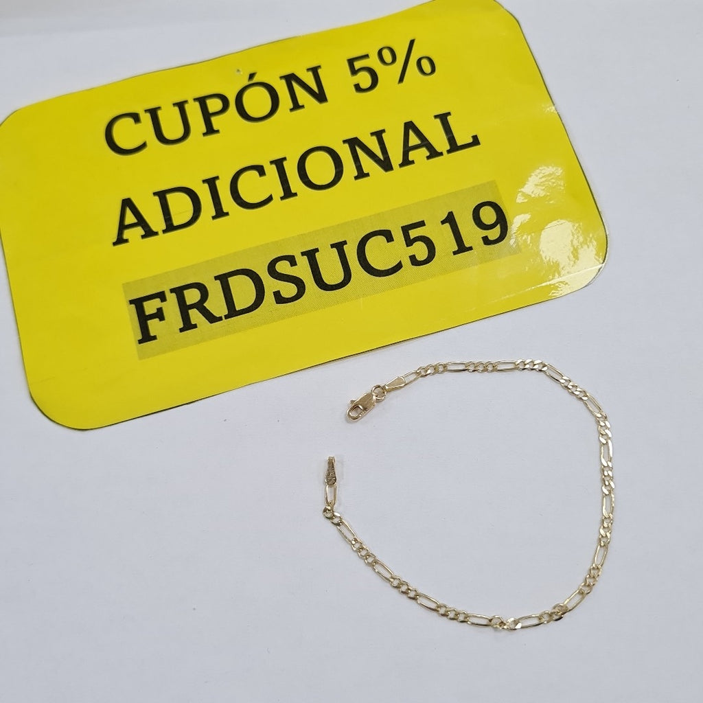 PULSERA 3X1 14K 18 CM 2 GR (NUEVO)
