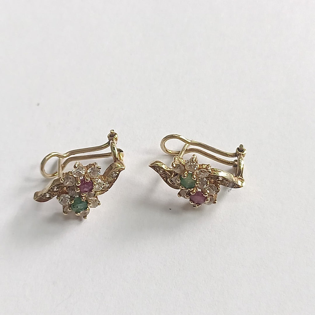 ARETES PAR ORO 8 K 3,10 GRMS (SEMINUEVO)