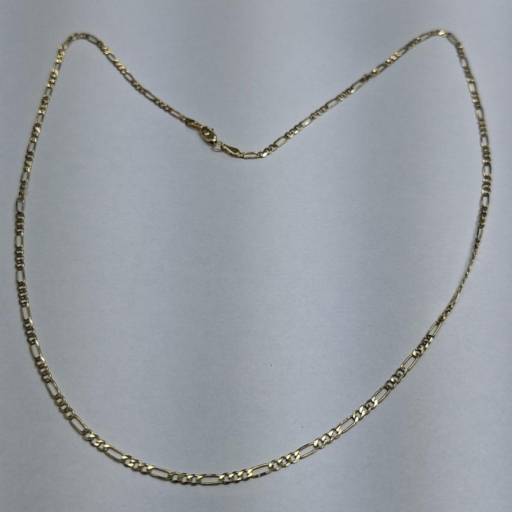 CADENA TEJIDO 3X1 14K 55 CM 5.2 GR (NUEVO)