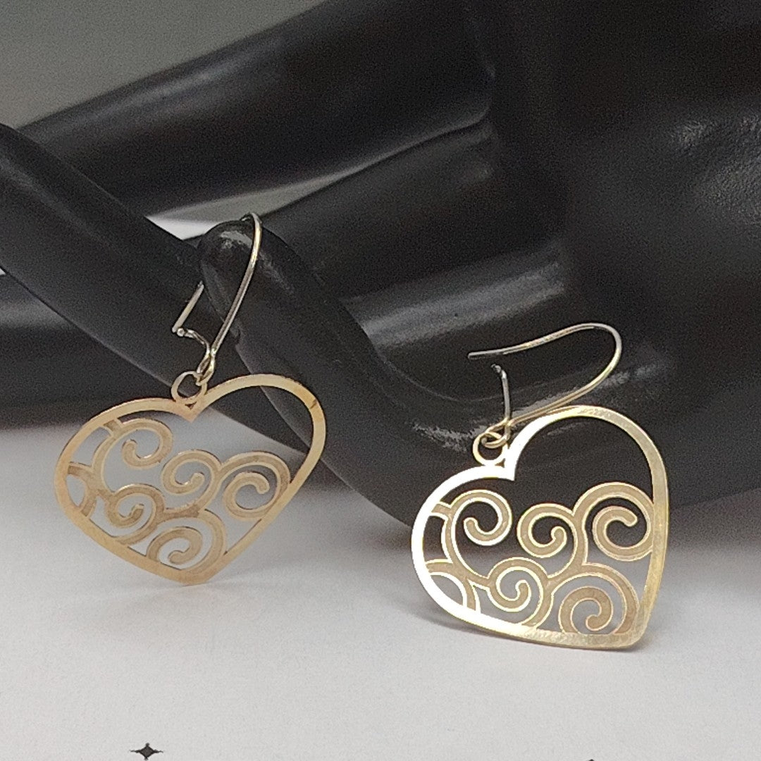 ARETES PAR ORO 14 K 1,50 GRMS (SEMINUEVO)