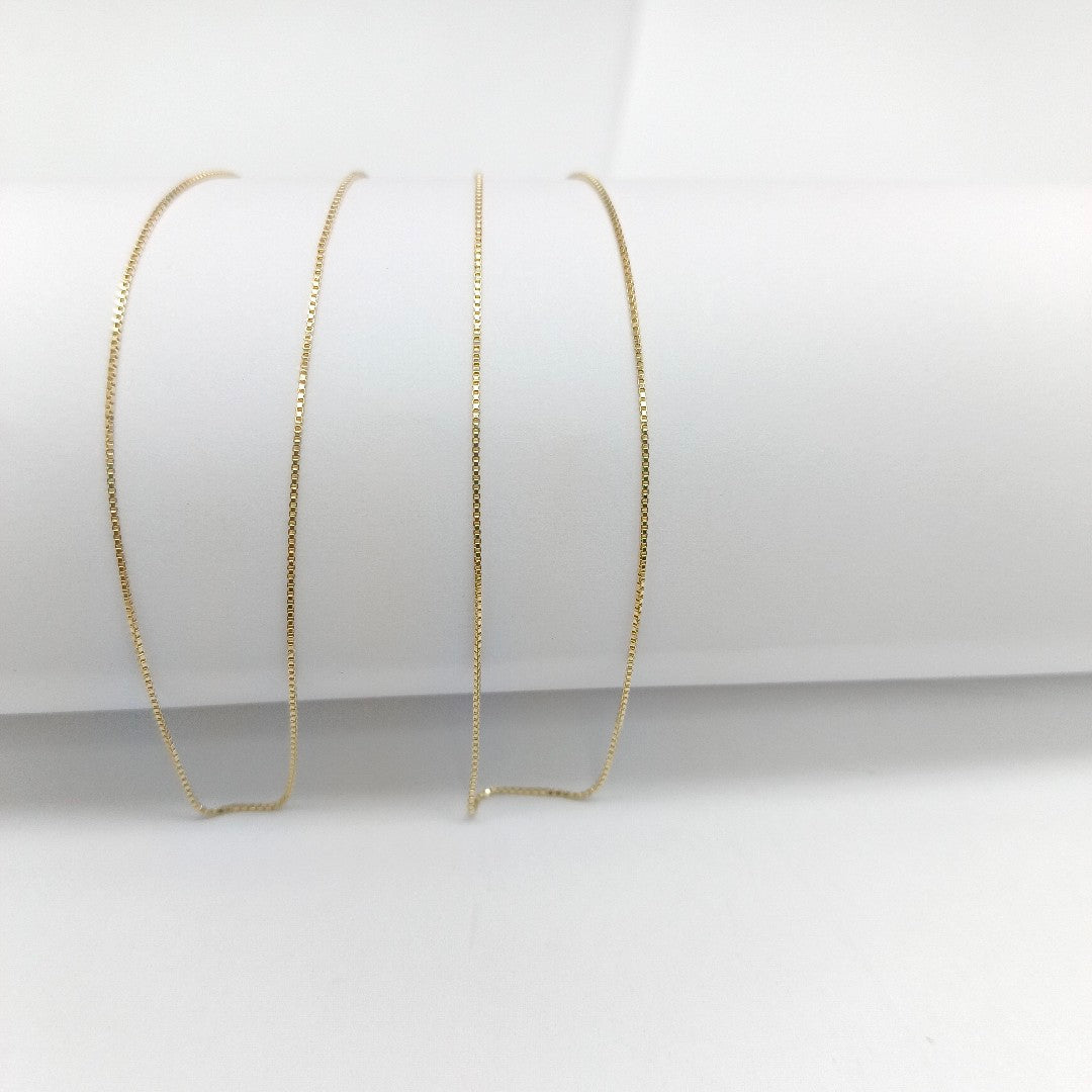 CADENA VENECIANO 14K 55 CM 1.8 GR (NUEVO)