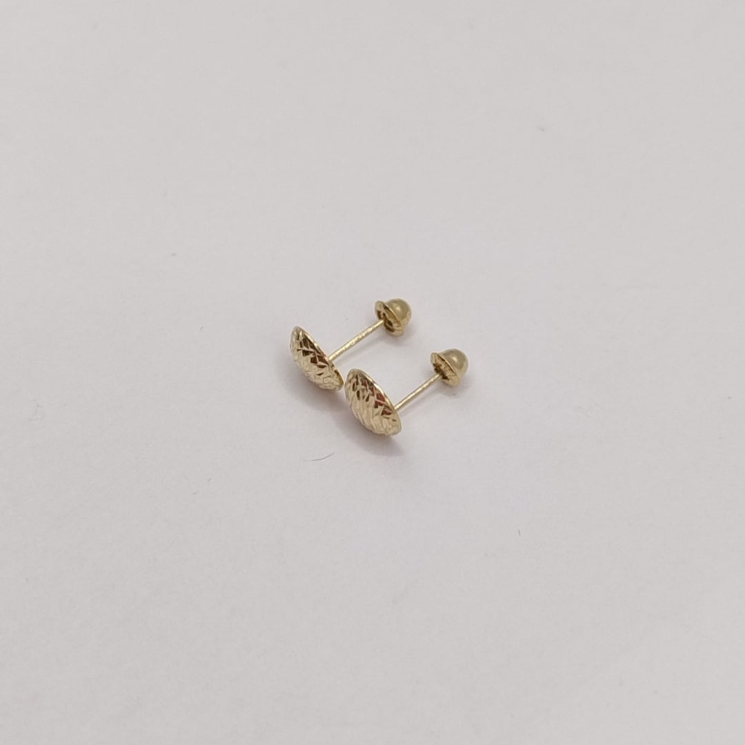 BROQUELES BROQUEL FIG LUNETA 14K 0.2268 GR (NUEVO)