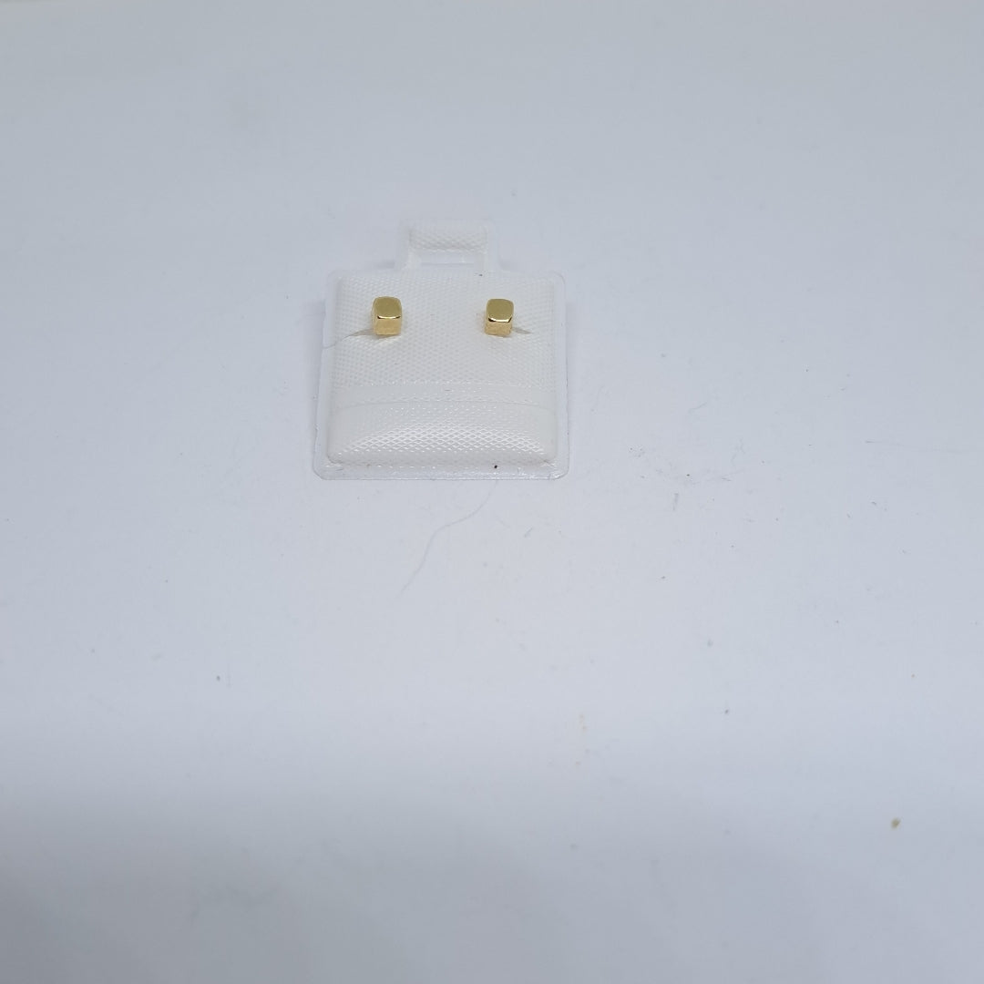 BROQUELES BROQUEL FIG CUBO 14K 0.203 GR (NUEVO)