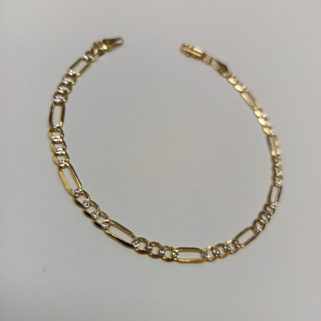 PULSERA 3X1 14K 21 CM 4.6 GR (NUEVO)