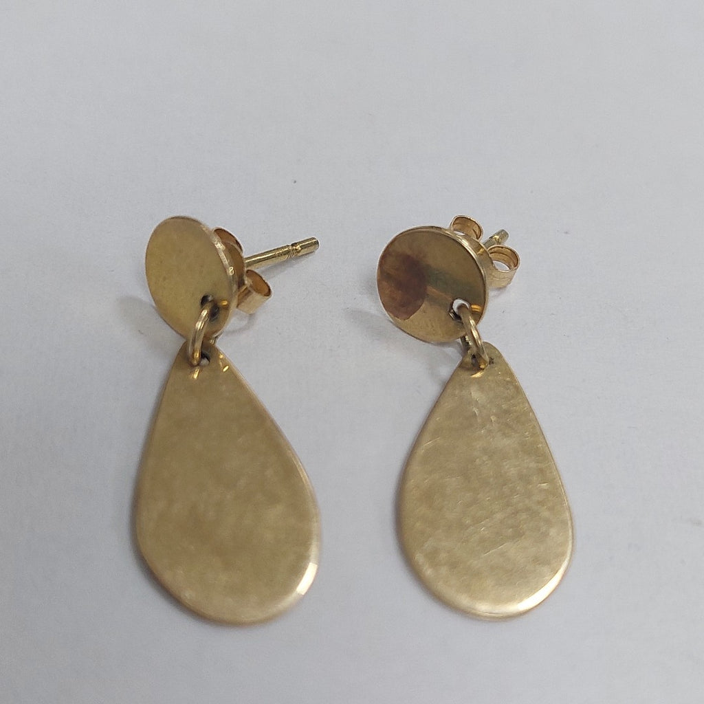ARETES PAR ORO 14 K 2,20 GRMS (SEMINUEVO)