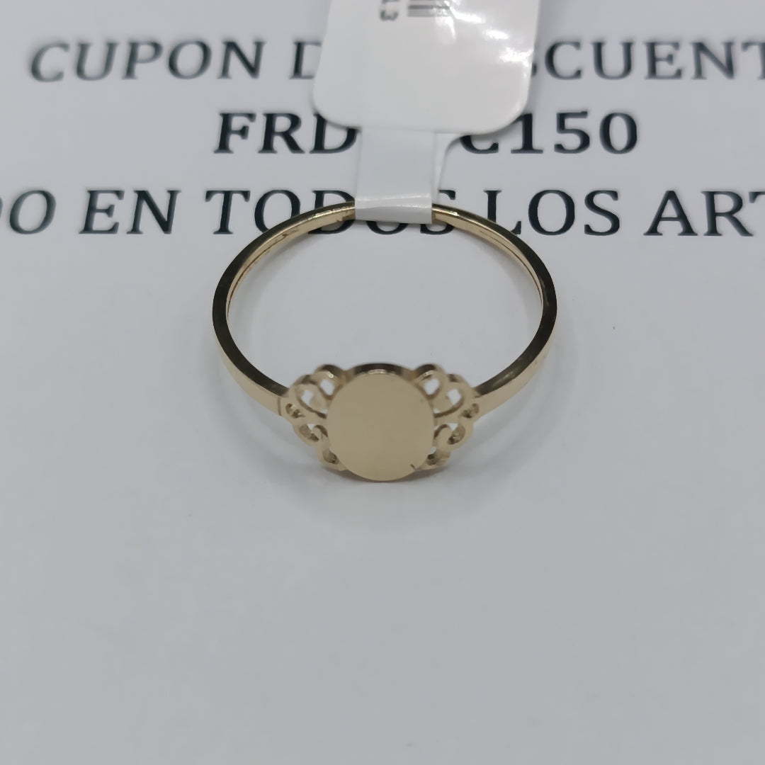 ANILLOS ANILLITO 10K TALLA 9 1 GR (NUEVO)