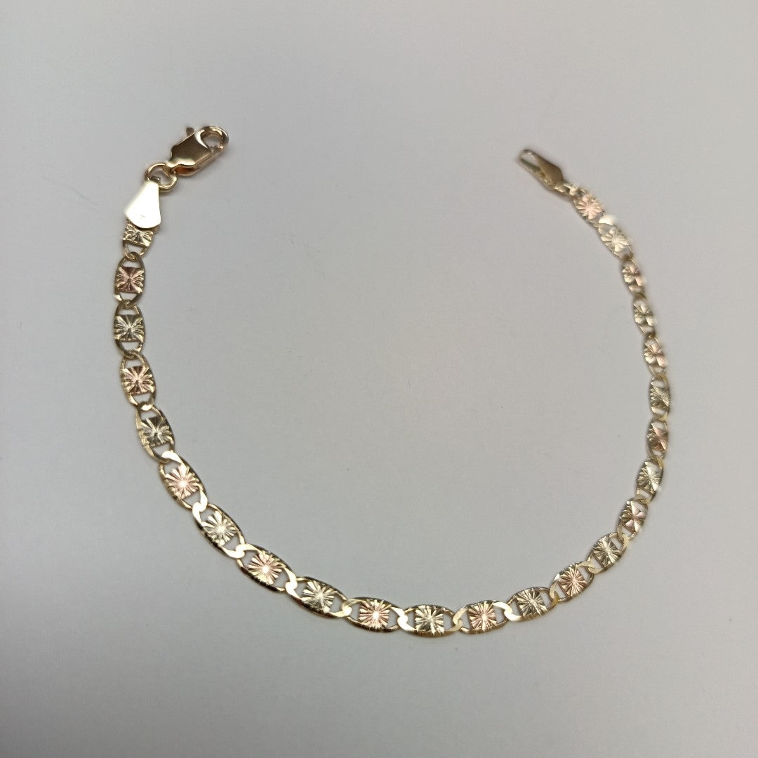 PULSERA GUCHI 14K 18 CM 2.8 GR (NUEVO)
