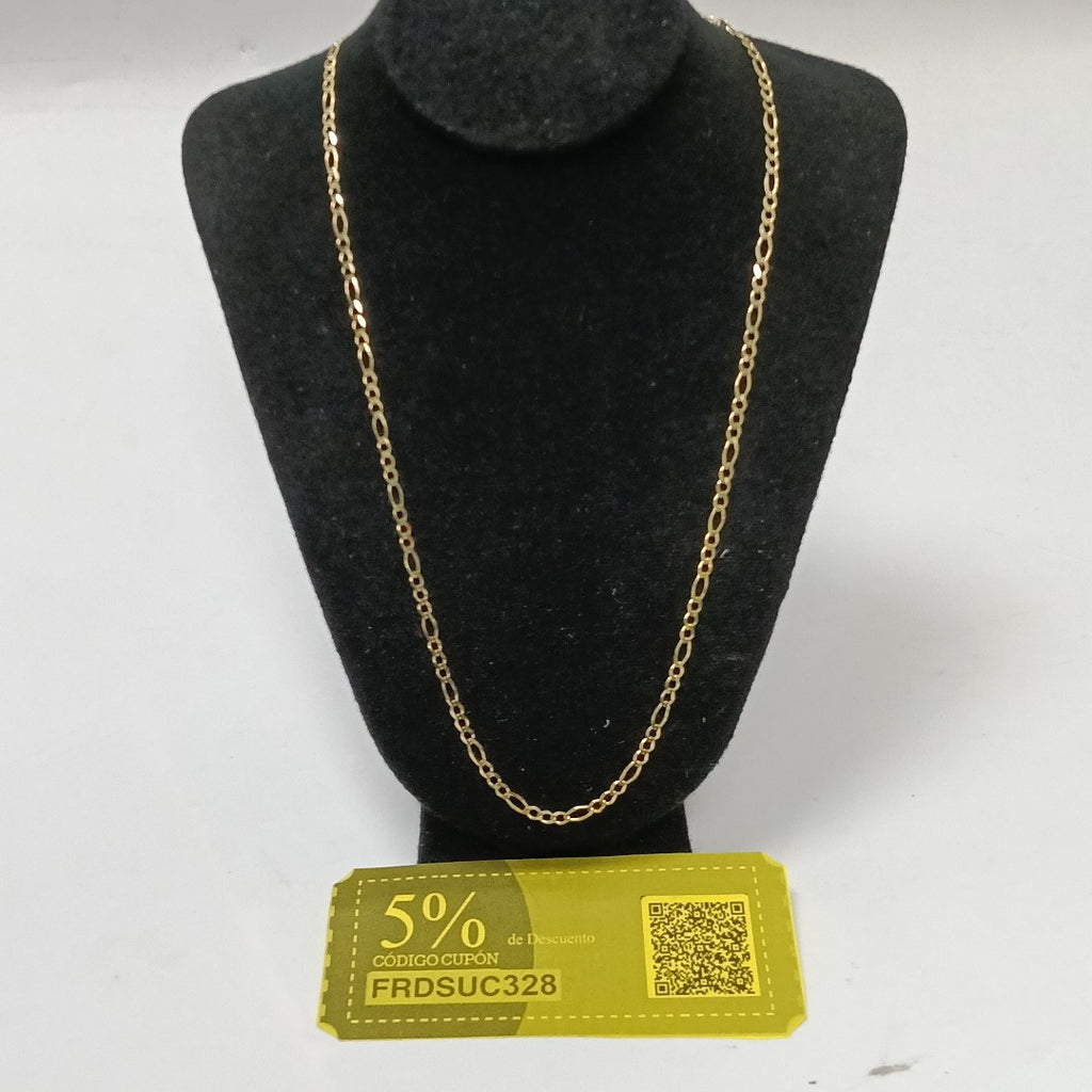 CADENA 3X1 14K 60 CM 8.9 GR (NUEVO)