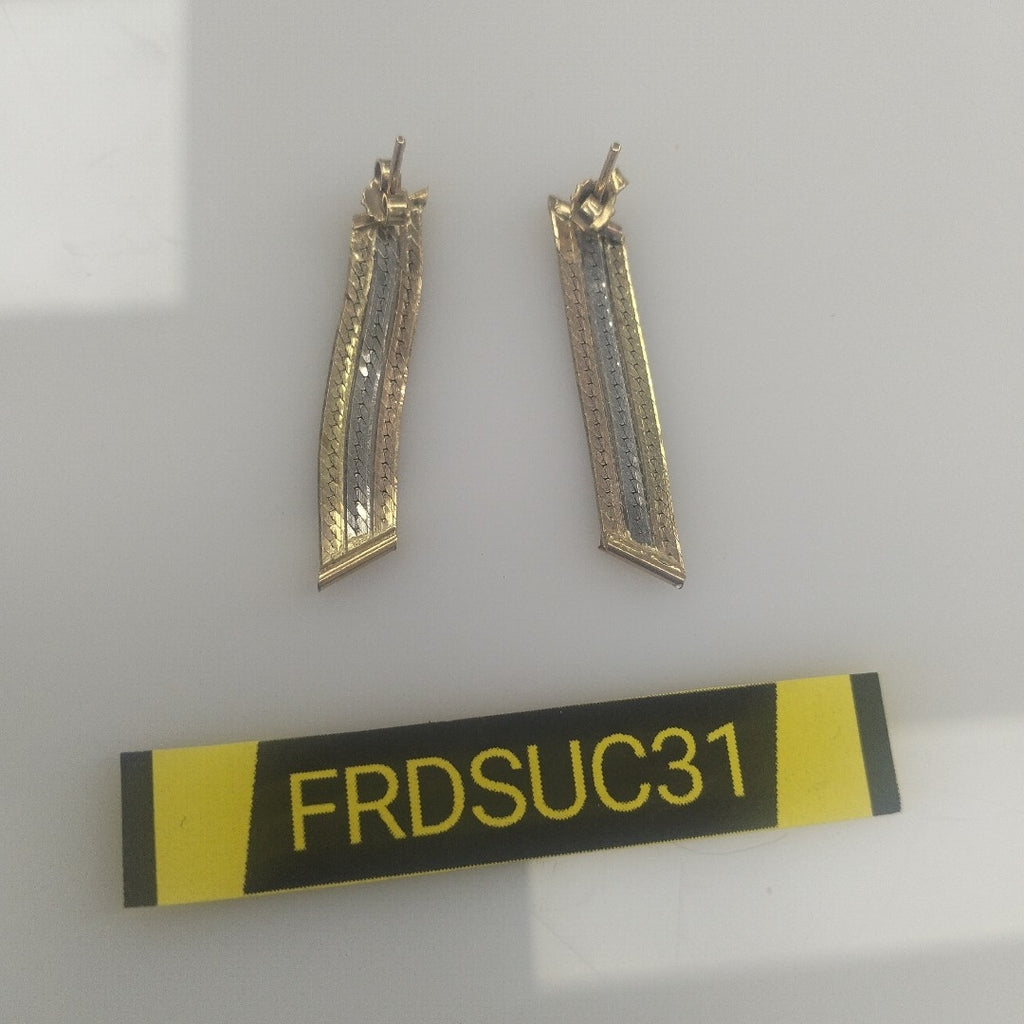 ARETES PAR ORO 10 K 2 GRMS (SEMINUEVO)
