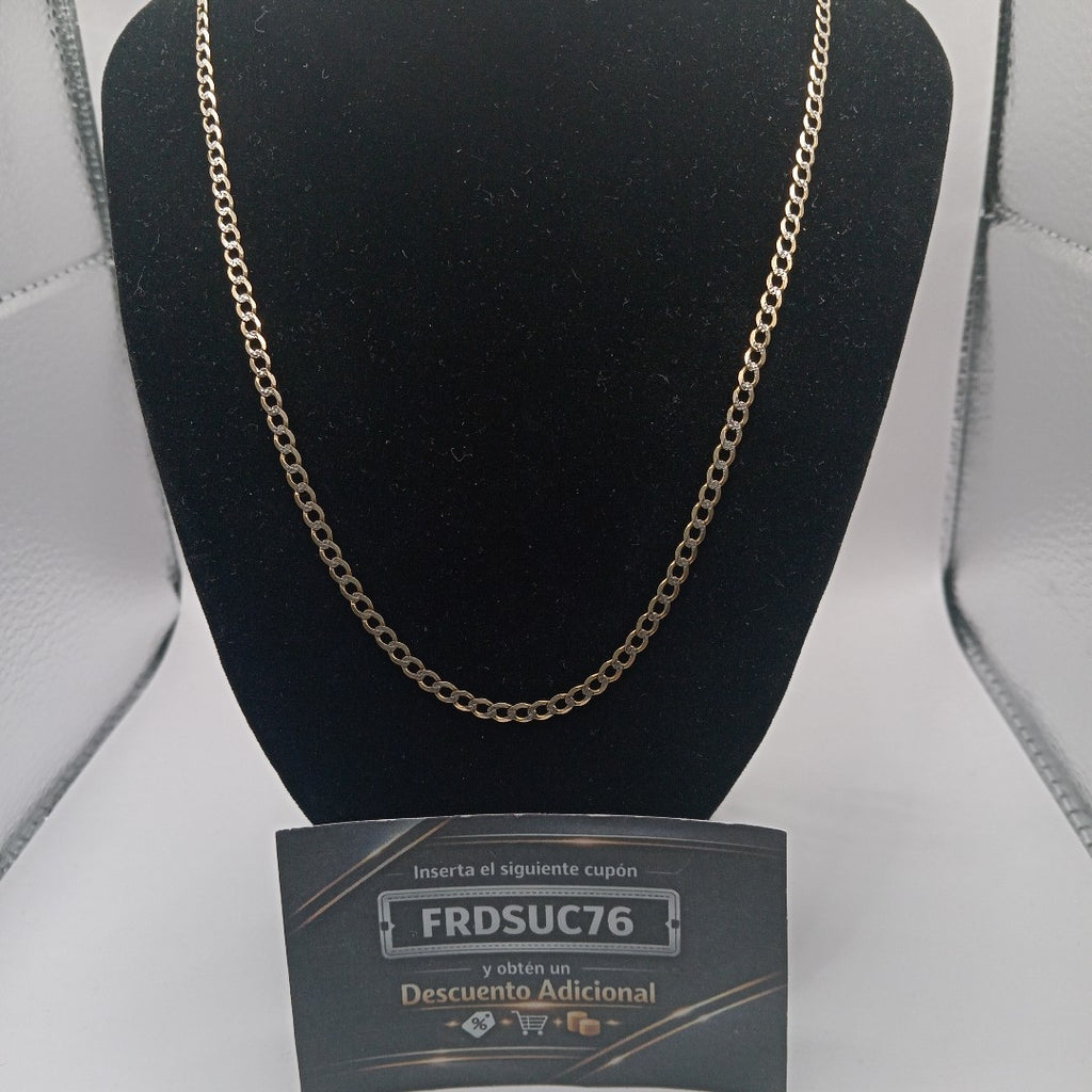 CADENA ORO, RODIADO 14 K 7 GRMS (SEMINUEVO)