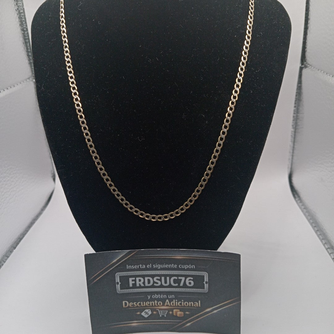 CADENA ORO, RODIADO 14 K 7 GRMS (SEMINUEVO)