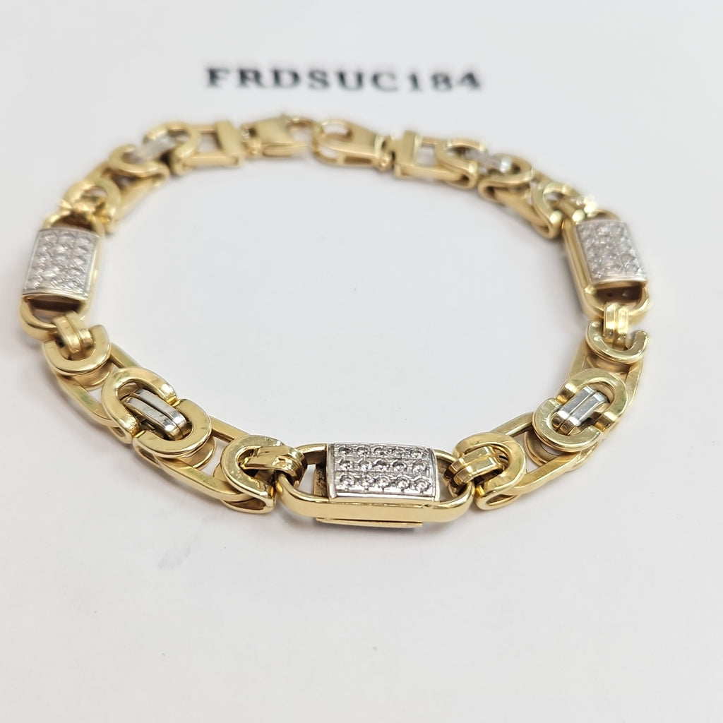PULSERA ORO 14 K 24.6 GRMS (SEMINUEVO)