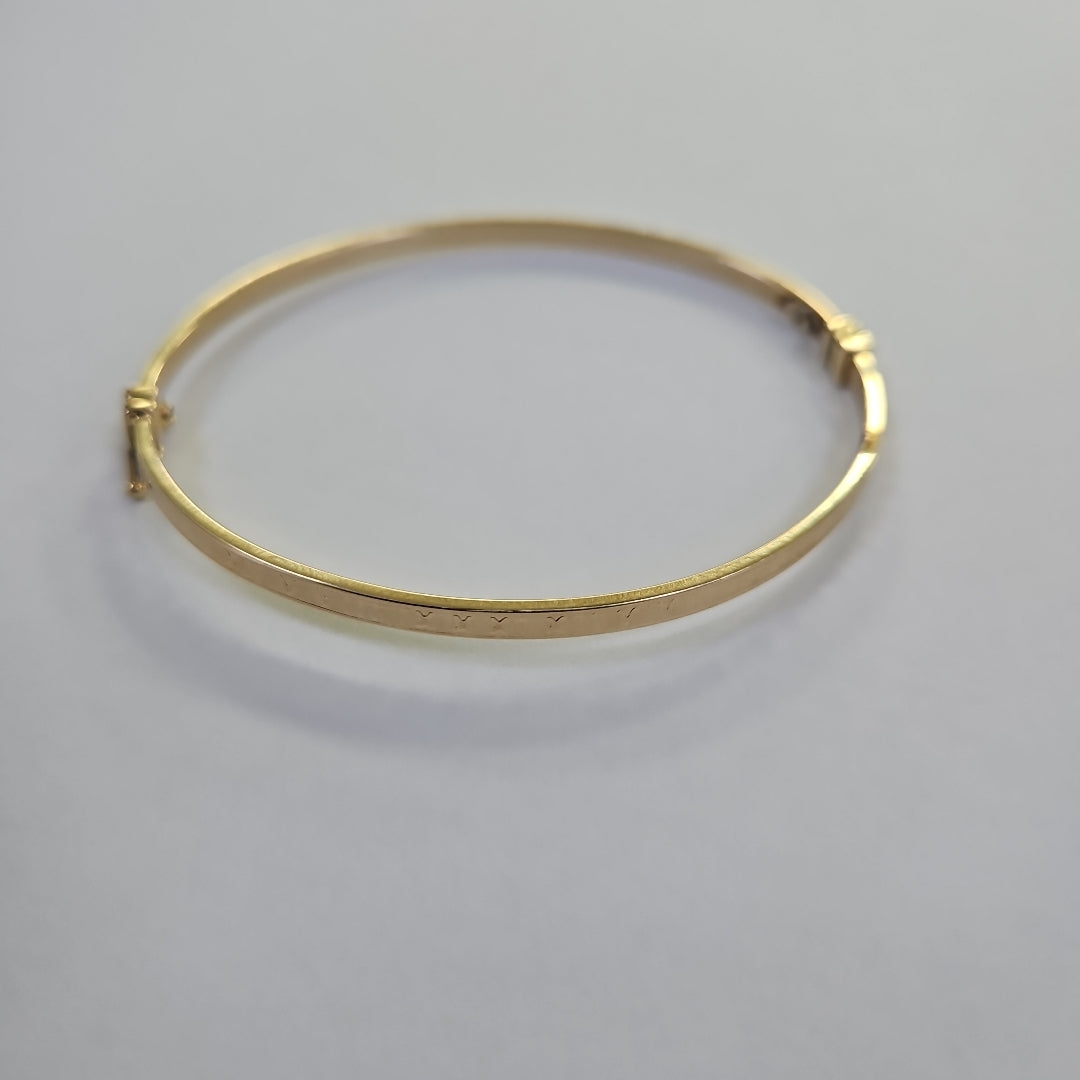 PULSERA RIGIDA,OTRO ORO 14 K 2,80 GRMS (SEMINUEVO)