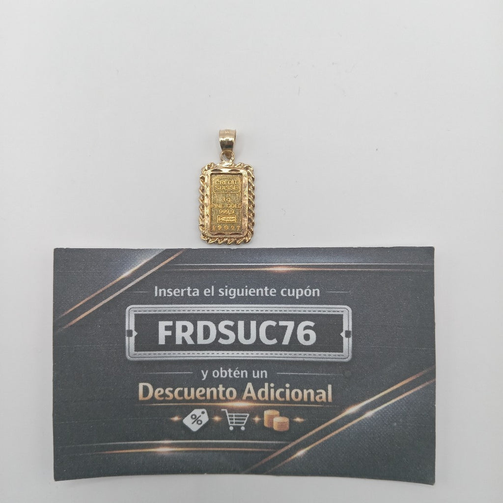 DIJE ORO 14 K 1,30 GRMS (SEMINUEVO)
