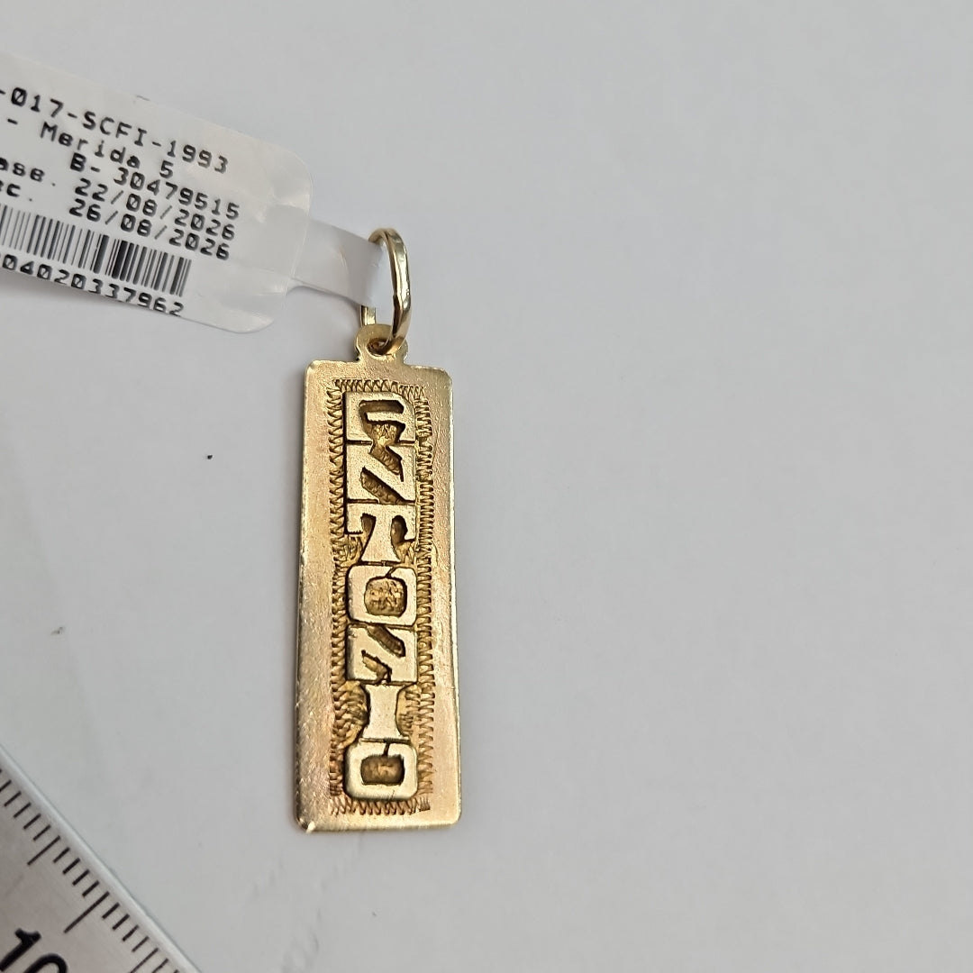 DIJE ORO 8 K 4.9 GRMS (SEMINUEVO)