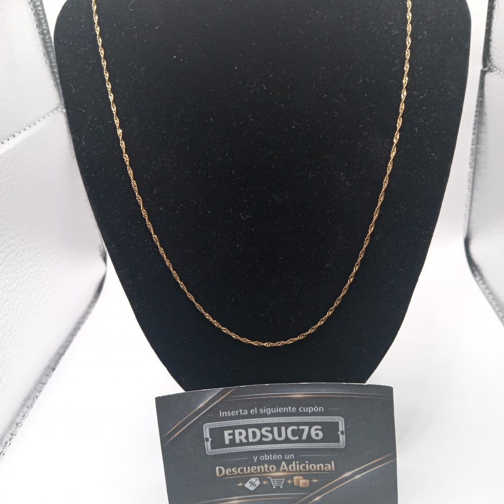 GARGANTILLA ORO 10 K 1,60 GRMS (SEMINUEVO)