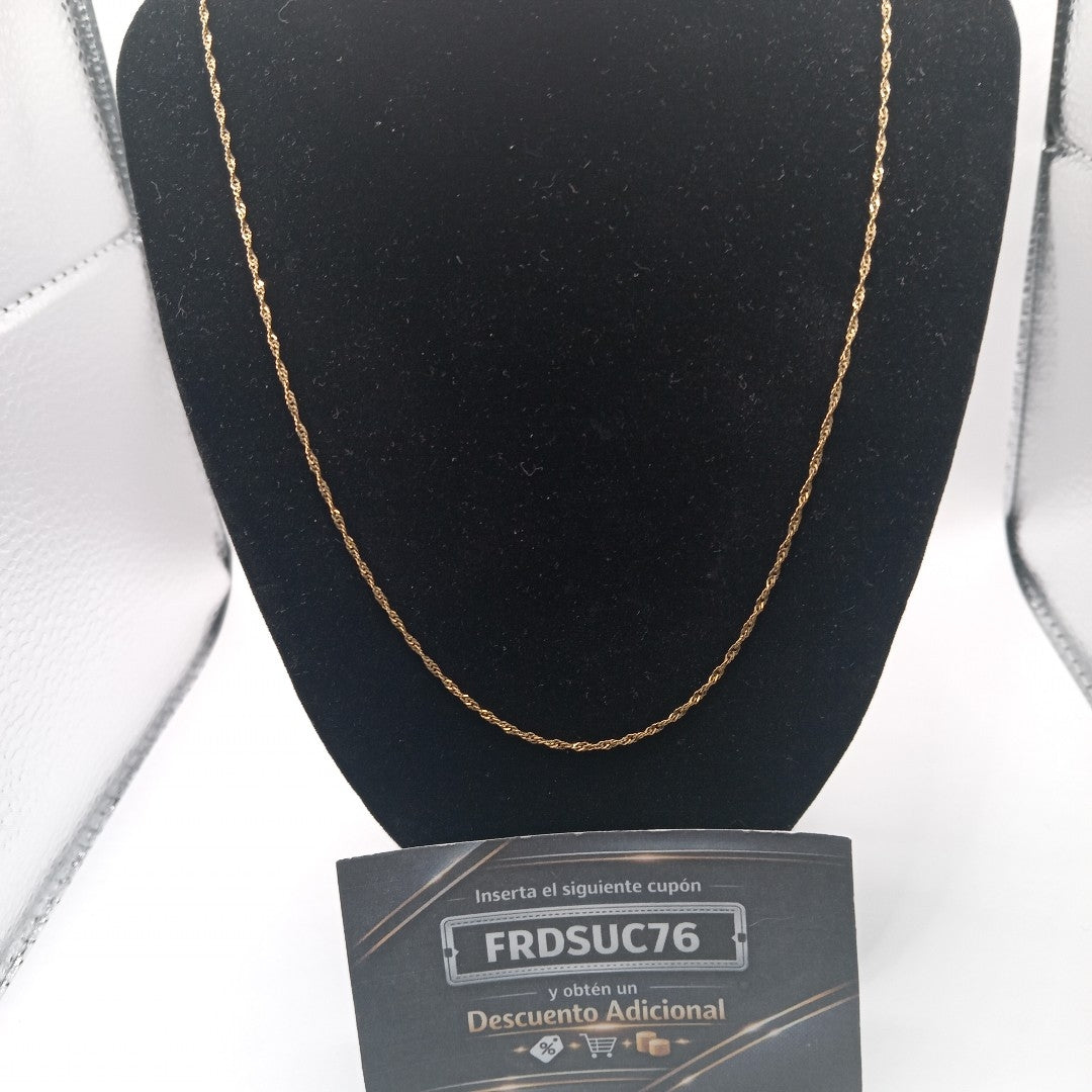 GARGANTILLA ORO 10 K 1,60 GRMS (SEMINUEVO)
