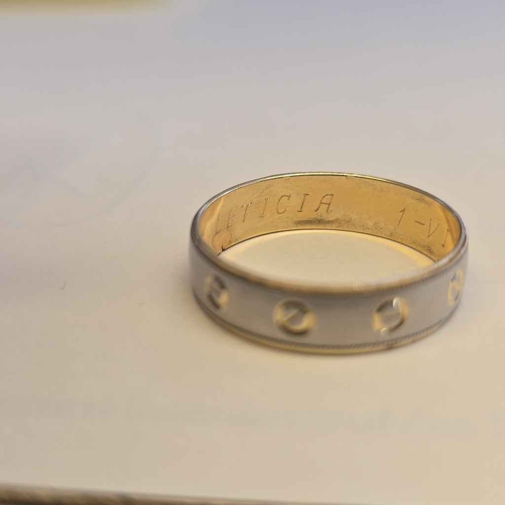 ARGOLLA ORO 14 K 3.5 GRMS (SEMINUEVO)