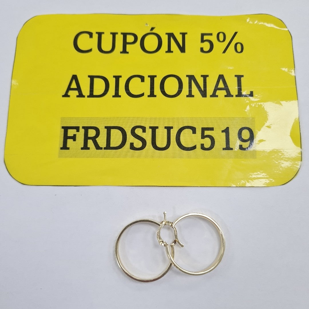 ARETES ARRACADA ASTRIADA 10K 2.4 GR (NUEVO)