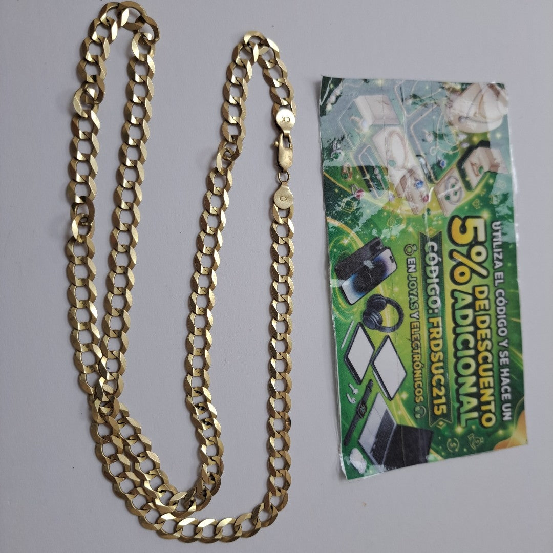 CADENA ORO 14 K 27.6 GRMS (SEMINUEVO)