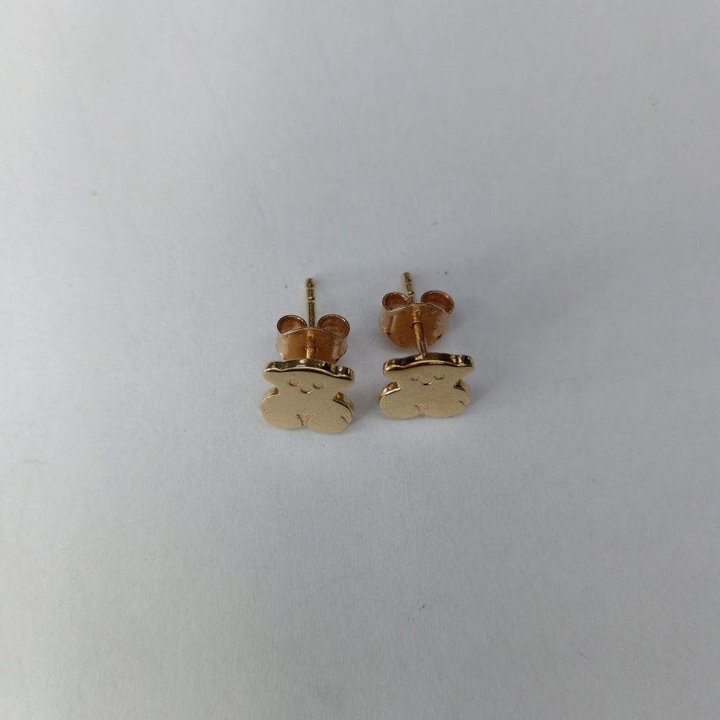 BROQUELES PAR ORO 14 K 1,90 GRMS (SEMINUEVO)