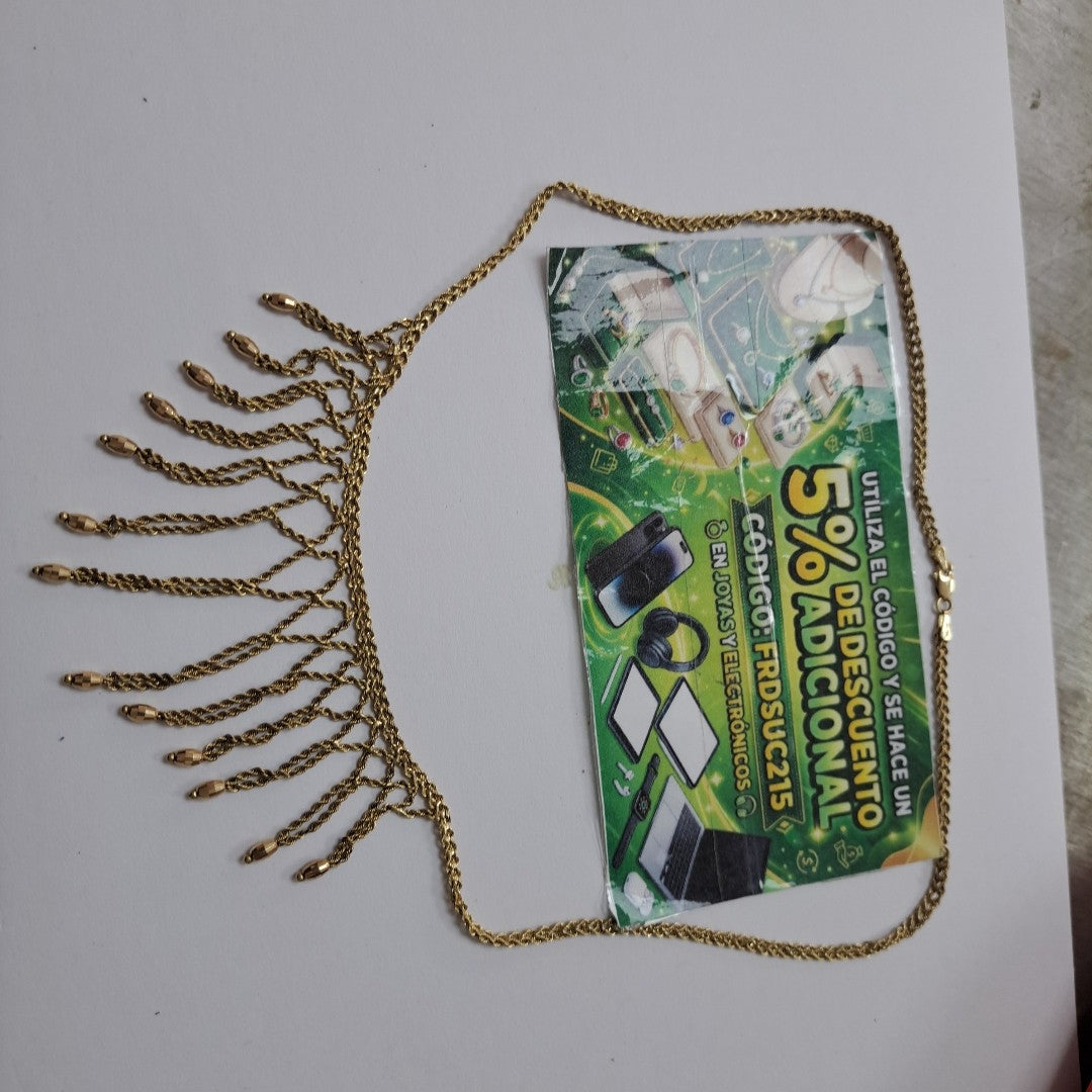 GARGANTILLA ORO 10 K 6.1 GRMS (SEMINUEVO)