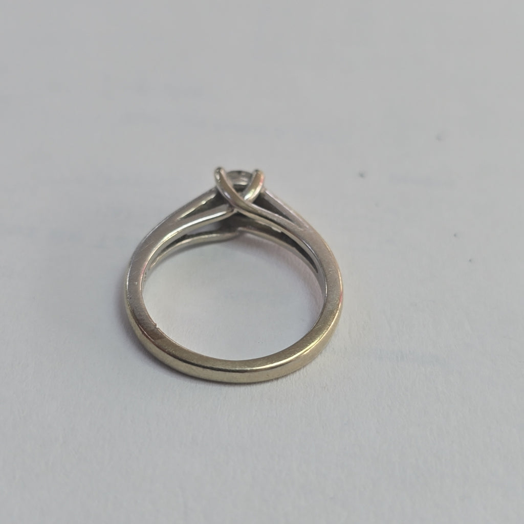 ANILLITO ORO BLANCO 14 K 3,10 GRMS (SEMINUEVO)