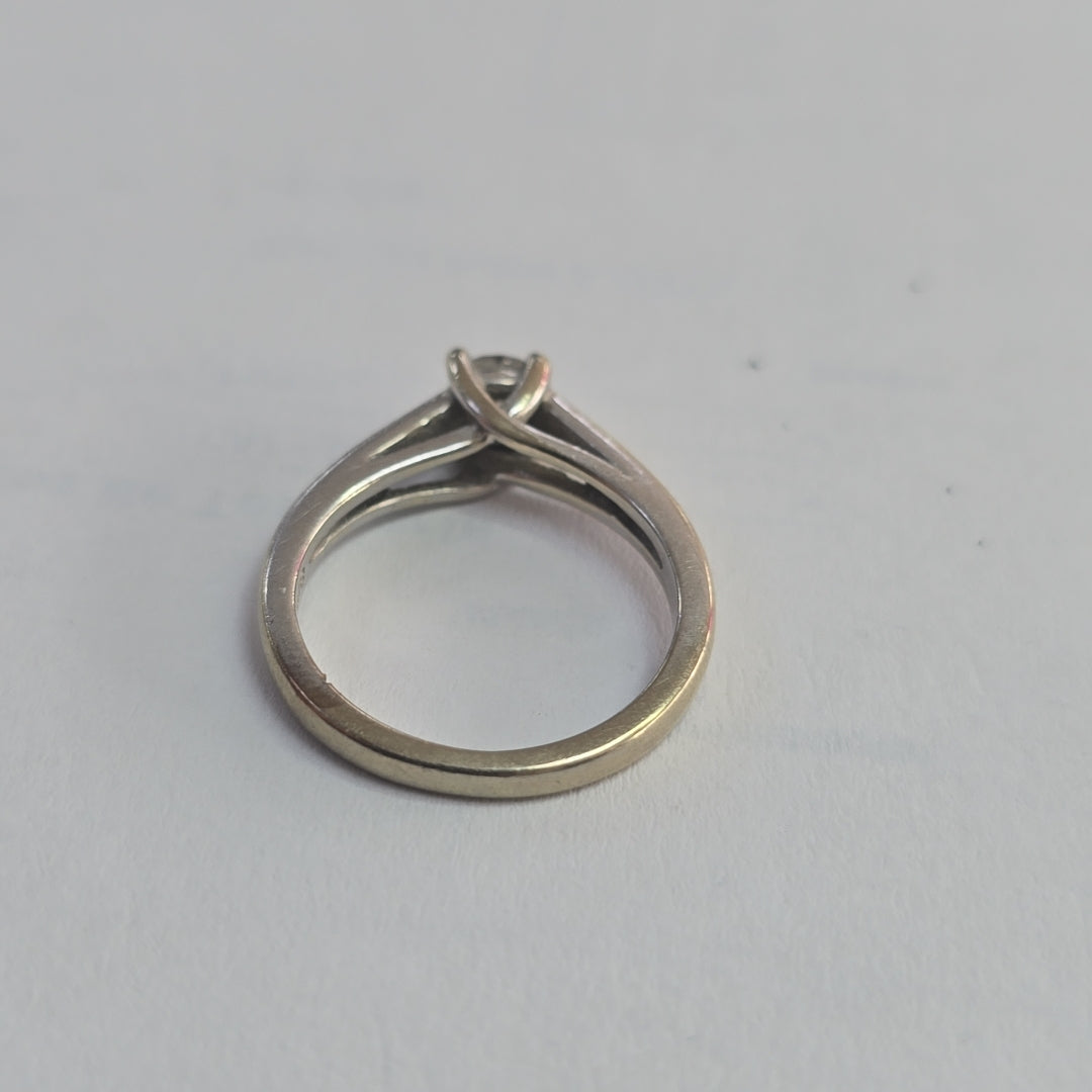 ANILLITO ORO BLANCO 14 K 3,10 GRMS (SEMINUEVO)