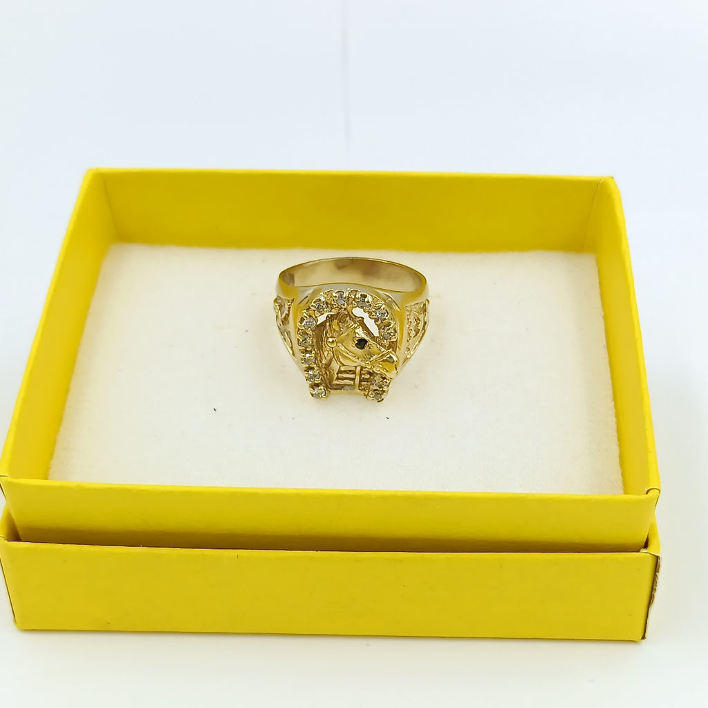 ANILLO ORO 14 K 11.6 GRMS (SEMINUEVO)