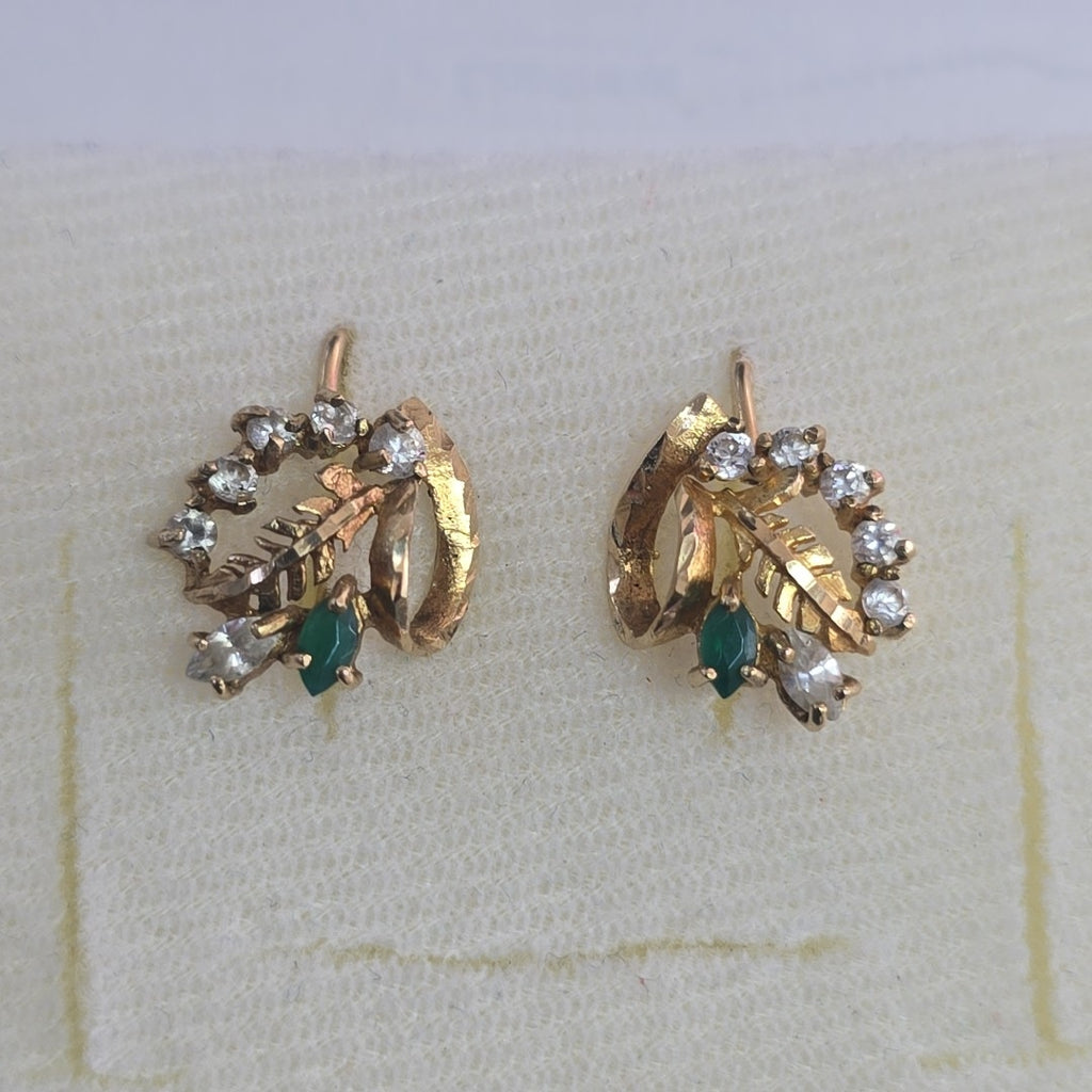 ARETES PAR ORO 10 K 2,80 GRMS (SEMINUEVO)
