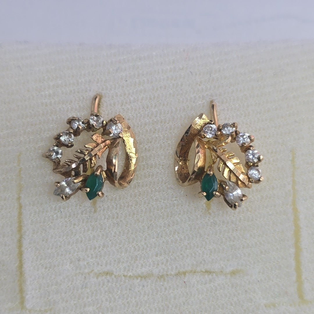 ARETES PAR ORO 10 K 2,80 GRMS (SEMINUEVO)