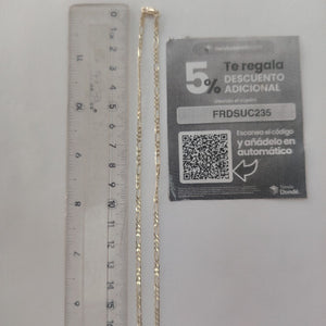 CADENA 3X1 14K 55 CM 5 GR (NUEVO)