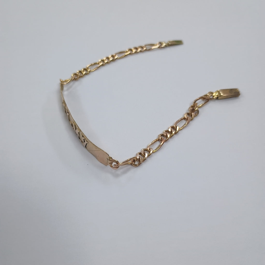 ESCLAVA ORO 10 K 3.4 GRMS (SEMINUEVO)
