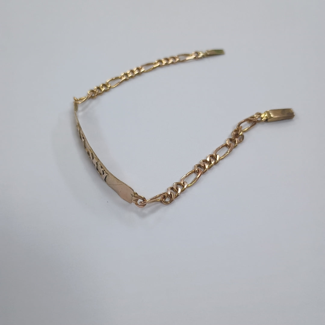 ESCLAVA ORO 10 K 3.4 GRMS (SEMINUEVO)