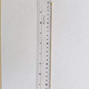 PULSERA BARBADA 14K 21 CM 2.3 GR (NUEVO)