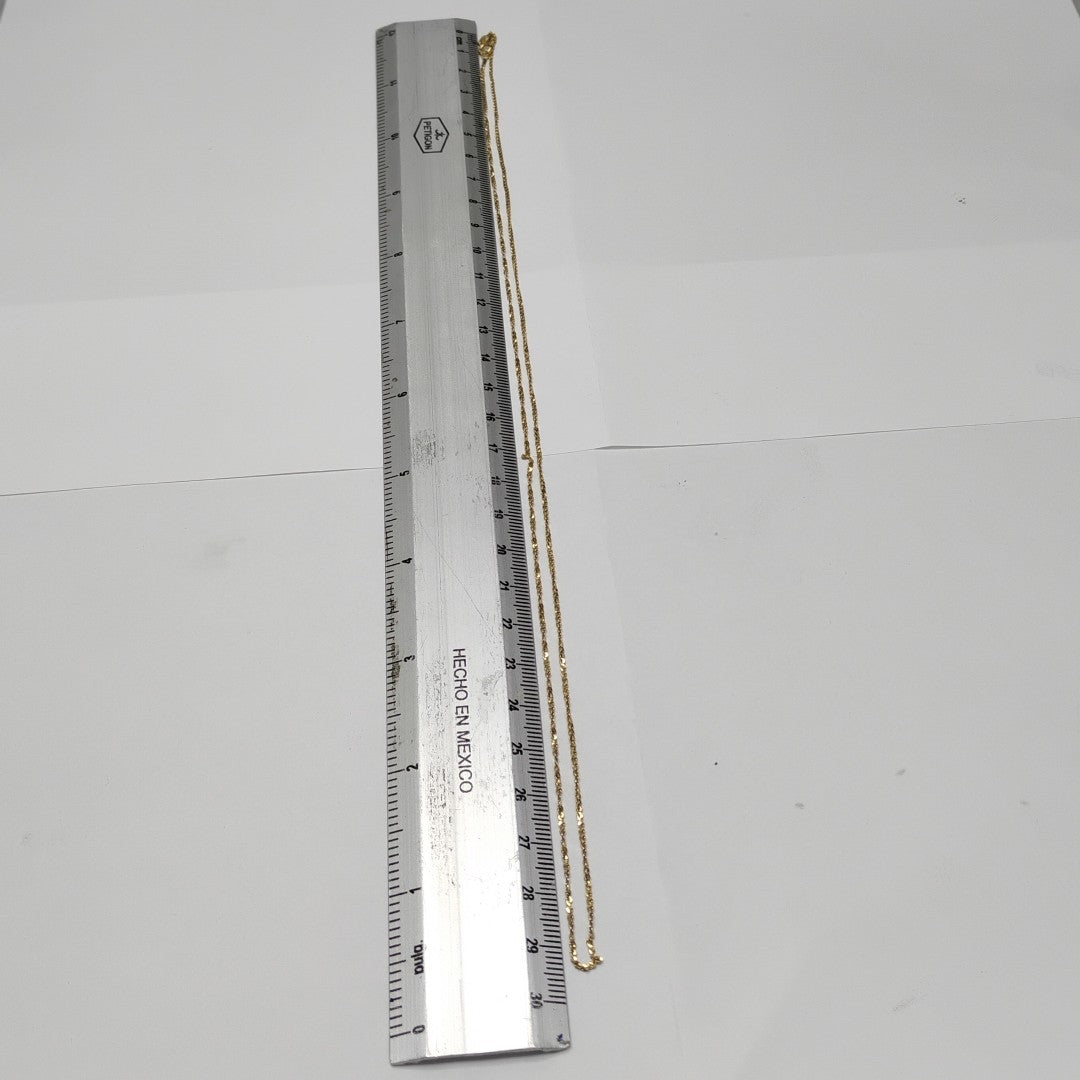 CADENA ORO 14 K 2,70 GRMS (SEMINUEVO)