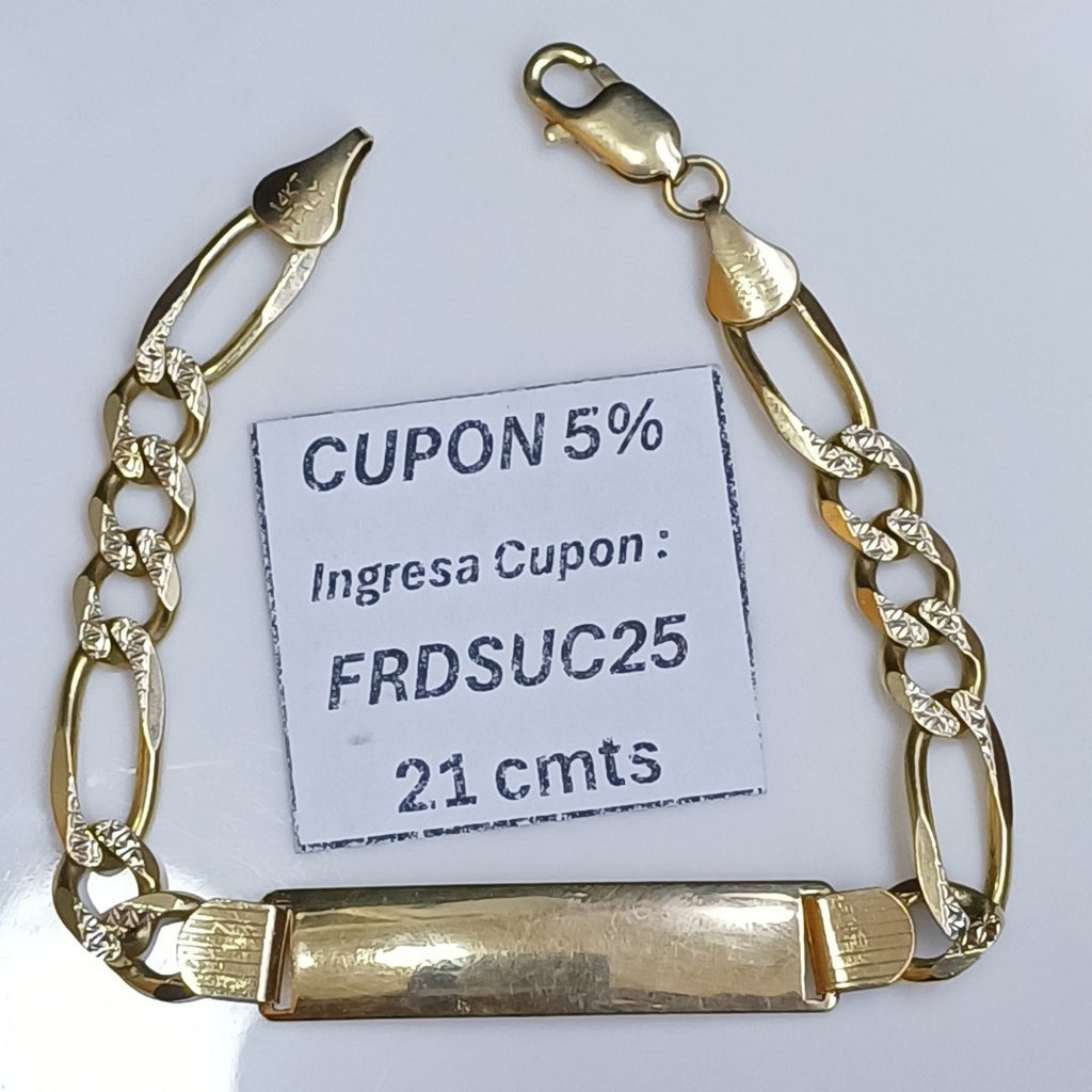 PULSERA ORO 14 K 21.6 GRMS (SEMINUEVO)