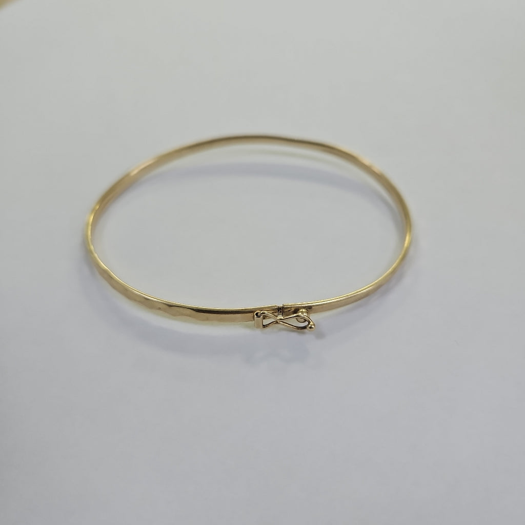 PULSERA RIGIDA ORO 14 K 3,40 GRMS (SEMINUEVO)