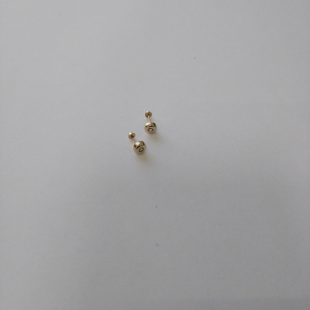 BROQUELES BROQUEL C CIRCONIA 14K 0.27 GR (NUEVO)