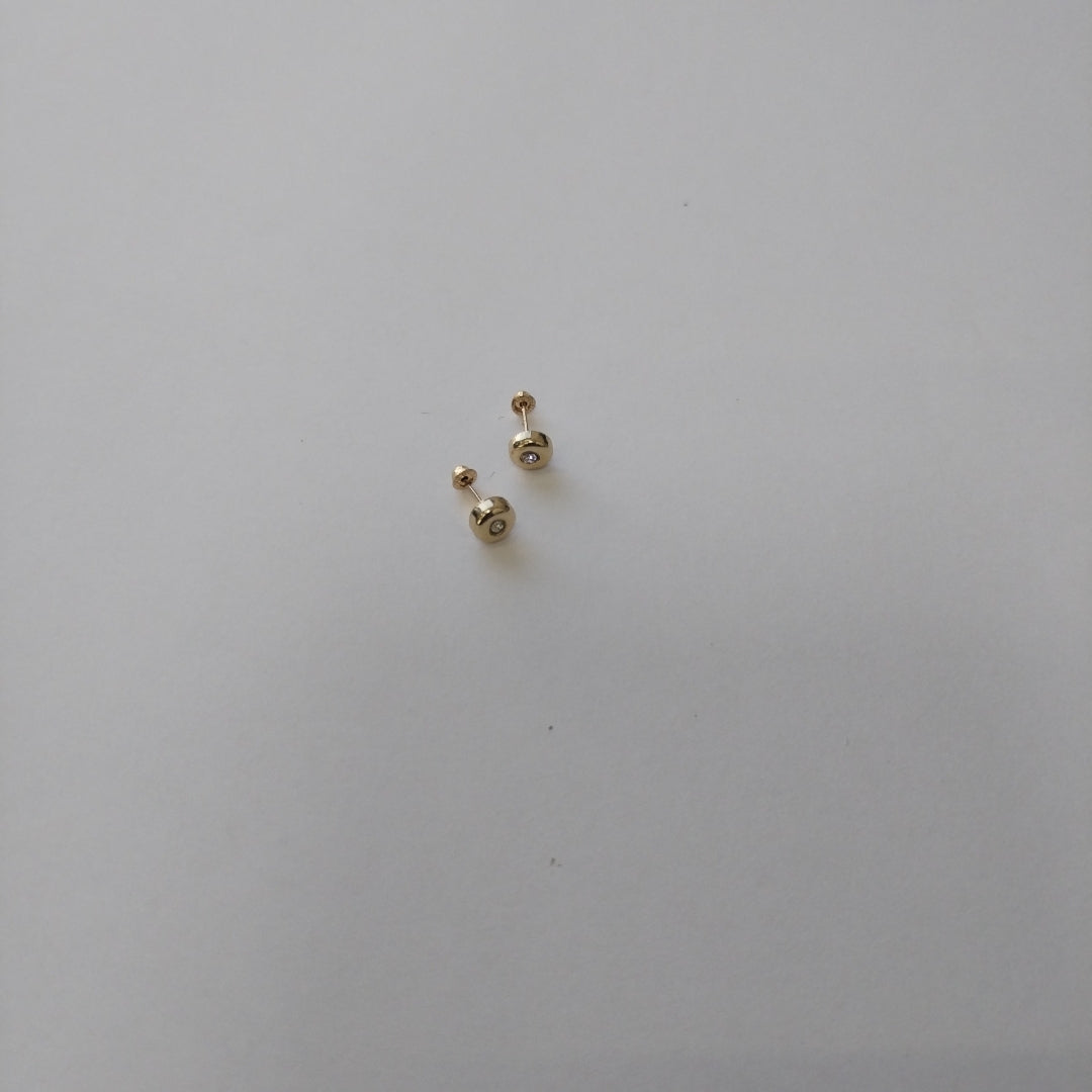 BROQUELES BROQUEL C CIRCONIA 14K 0.27 GR (NUEVO)