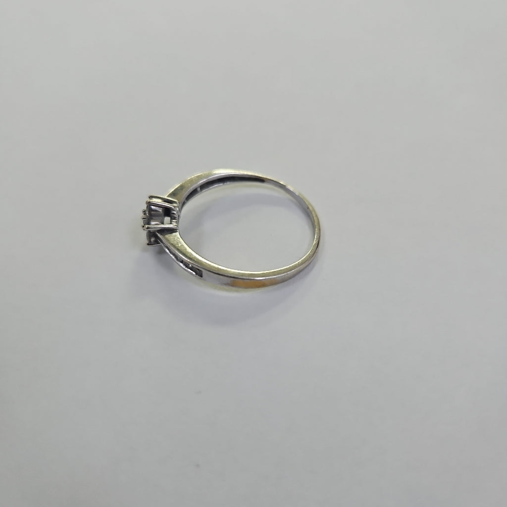 ANILLITO ORO, ORO BLANCO 14 K 1.9 GRMS (SEMINUEVO)