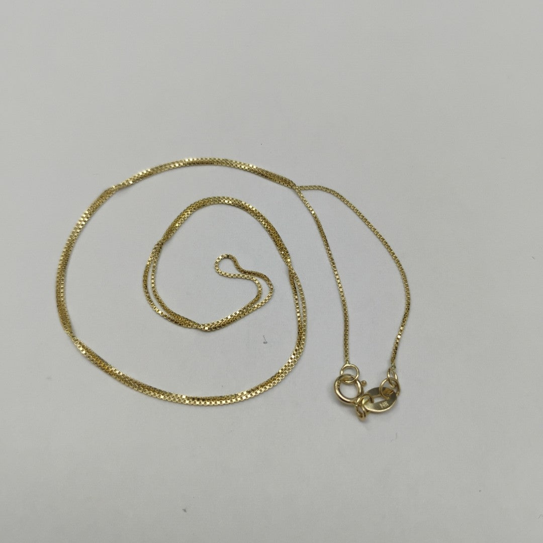 CADENA VENECIANO 14K 50 CM 1.6 GR (NUEVO)