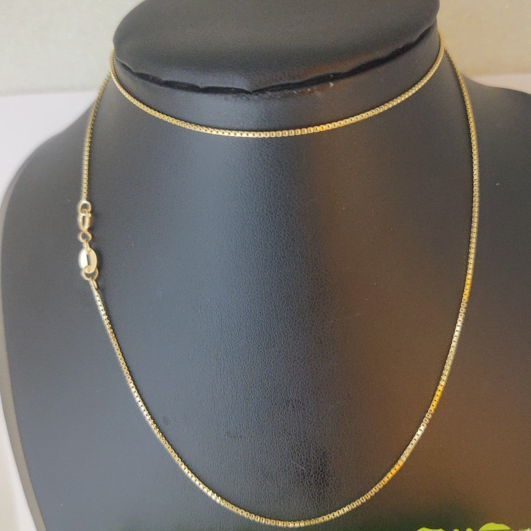 CADENA VENECIANO 14K 55 CM 2.4 GR (NUEVO)