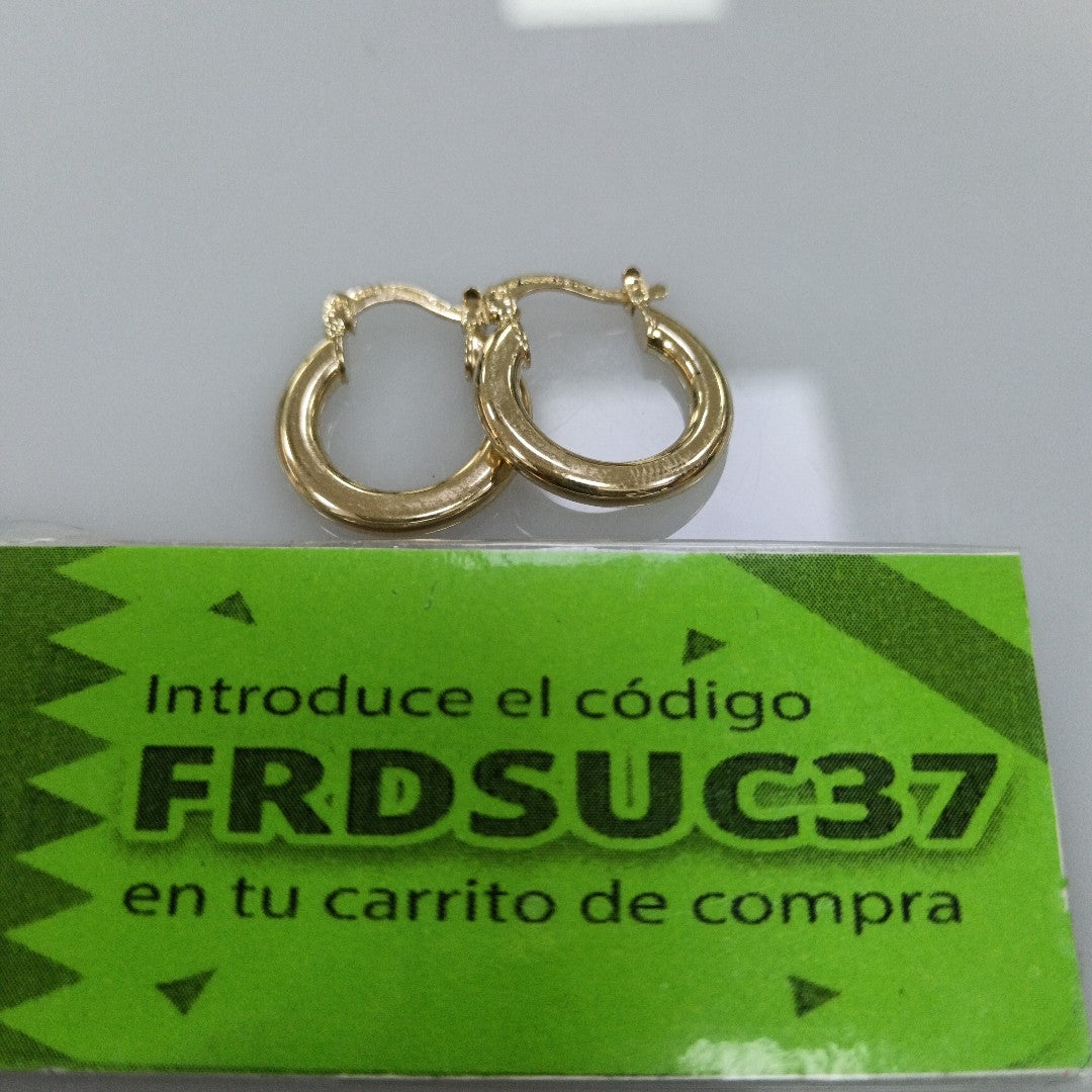 ARETES ARRACADAS 14K 1.5 GR (NUEVO)