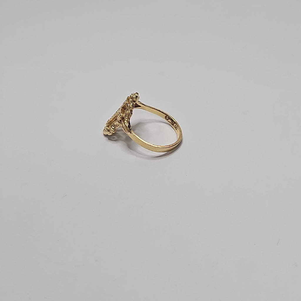 ANILLO ORO 14 K 3,60 GRMS (SEMINUEVO)
