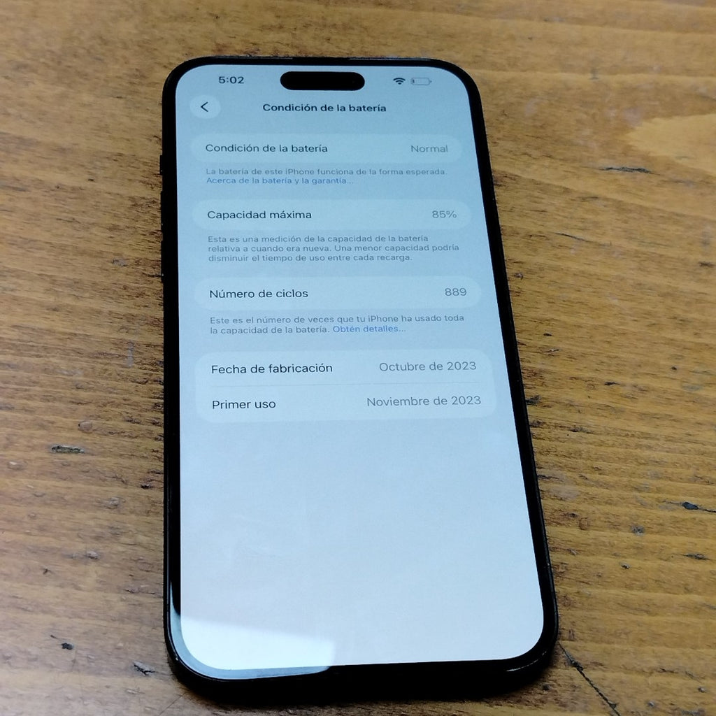 CELULAR APPLE IPHONE 15 PLUS A2847 (2023) 128 GB 6 GB RAM (SEMINUEVO)