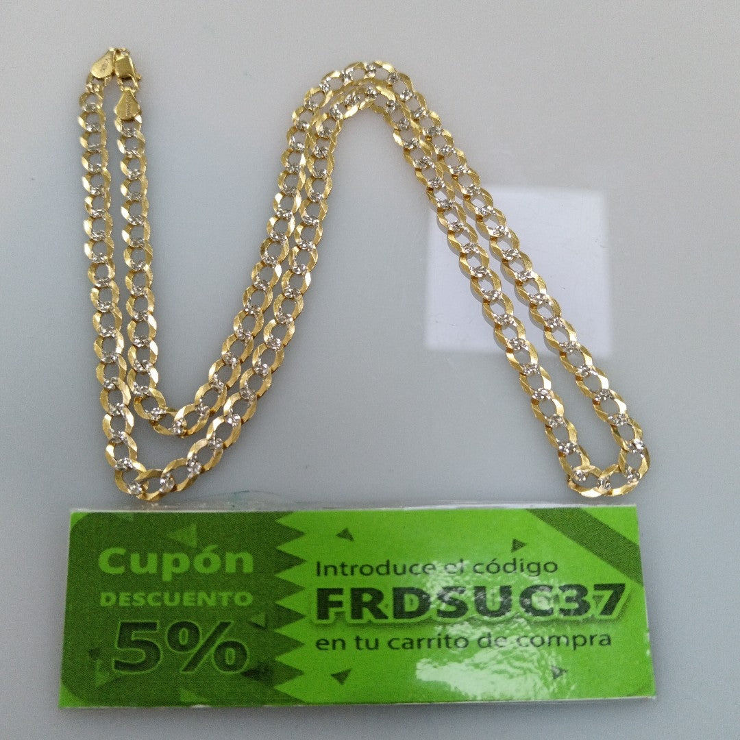 CADENA ESLABONES 14K 60 CM 17.2 GR (NUEVO)